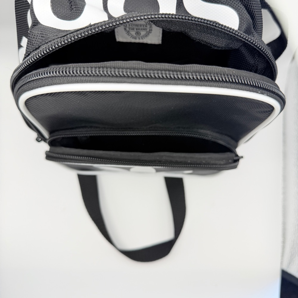 Adidas Classic Black and White Mini Backpack - Picture 8 of 12